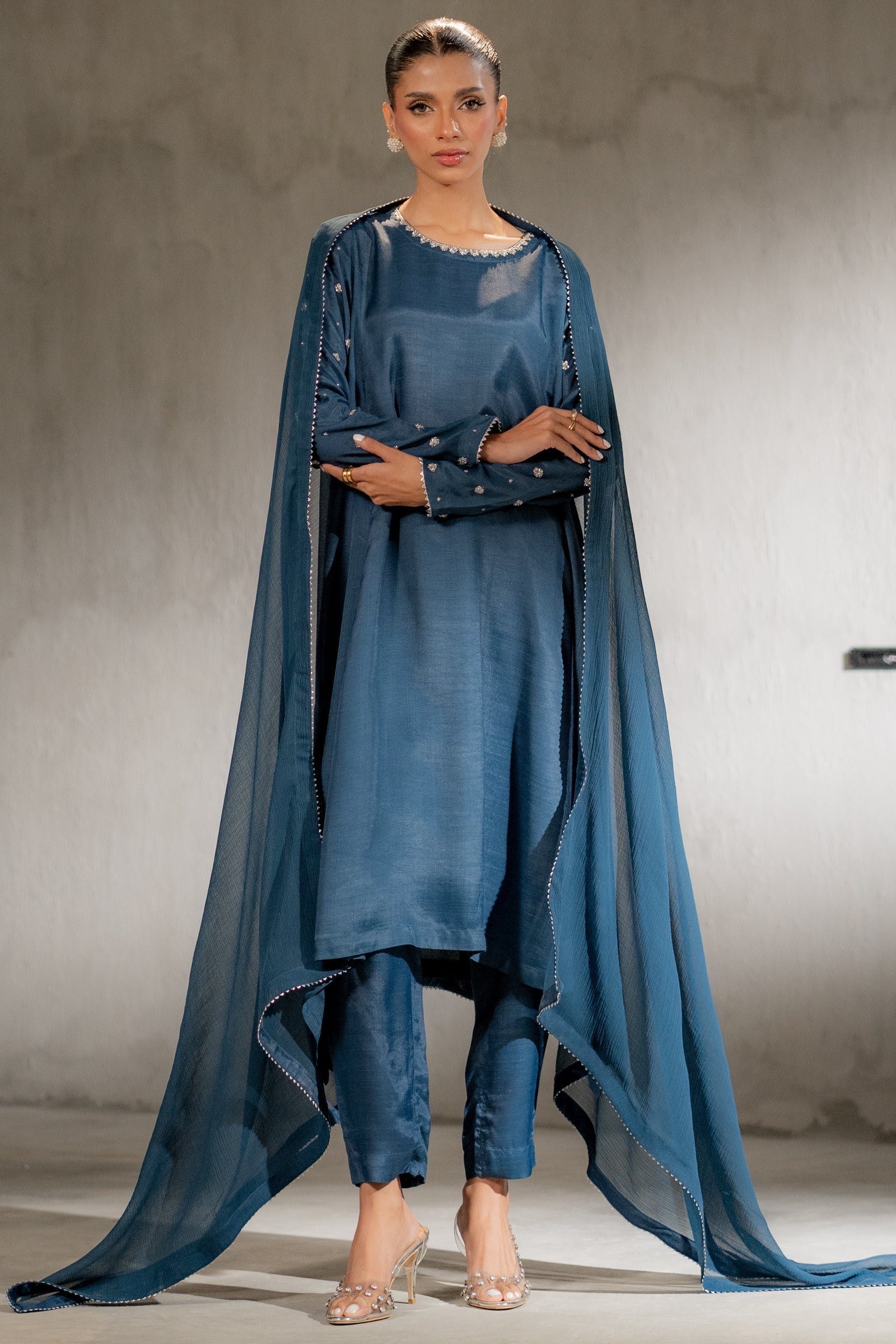 Ego | Diva Premium | SILVERITE 3 PIECE XS Teal Raw Silk