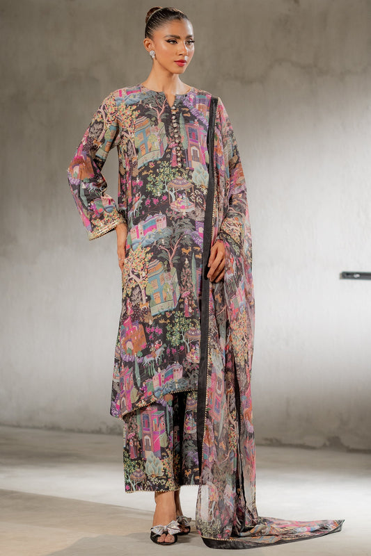 Ego | Diva Premium | KAHANI 3 PIECE XS Black Viscose