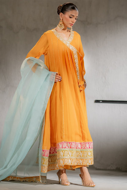 Ego | Diva Premium | FIREFLY 3 PIECE L Mustard Chiffon