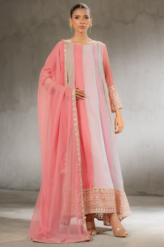 Ego | Diva Premium | FLOW 3 PIECE S Tea Pink Chiffon