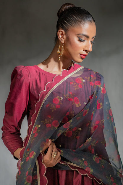 Ego | Diva Premium | GLOW IN THE DARK 3 PIECE M Rose Pink Cotton Silk