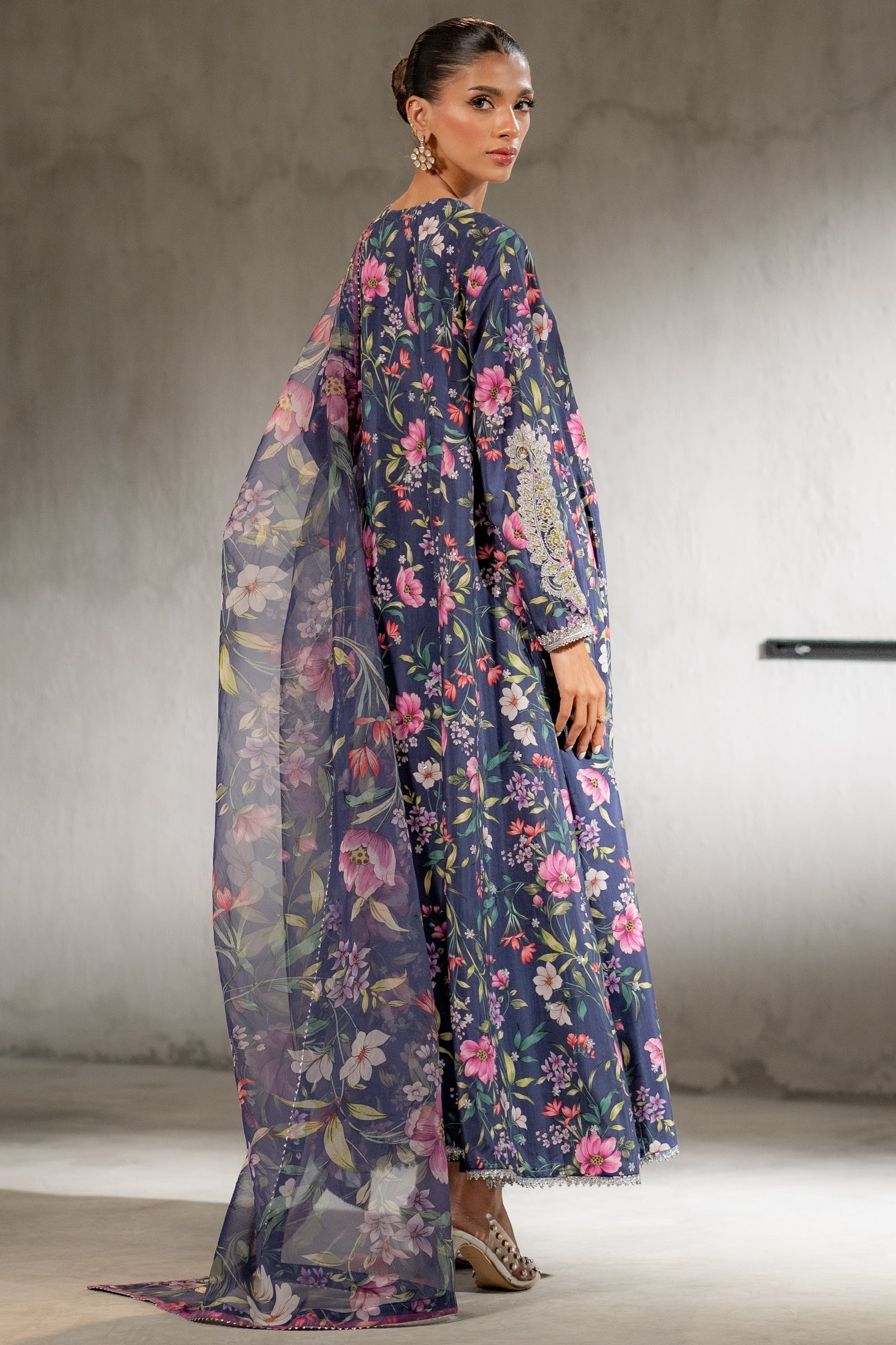 Ego | Diva Premium | BLING 3 PIECE M Navy Blue Viscose