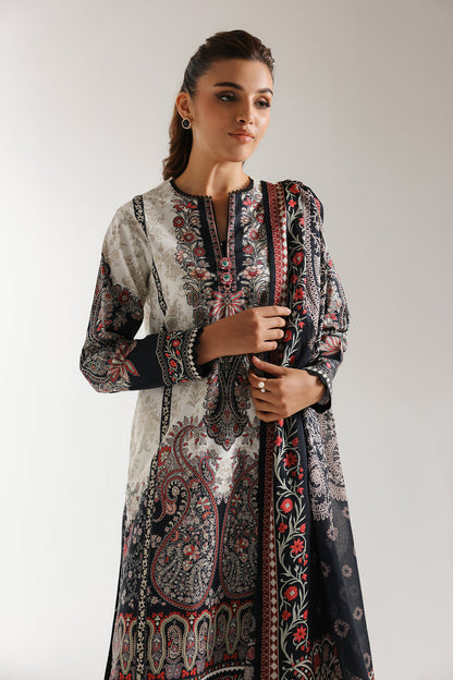 Ethnic | Spring Summer 25 | ES-08 M Off White Lawn