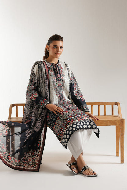 Ethnic | Spring Summer 25 | ES-08 XL Off White Lawn
