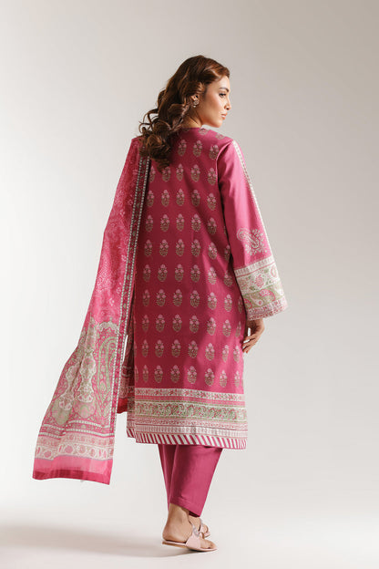 Ethnic | Spring Summer 25 | ES-14 S Magenta Lawn
