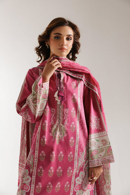 Ethnic | Spring Summer 25 | ES-14 M Magenta Lawn
