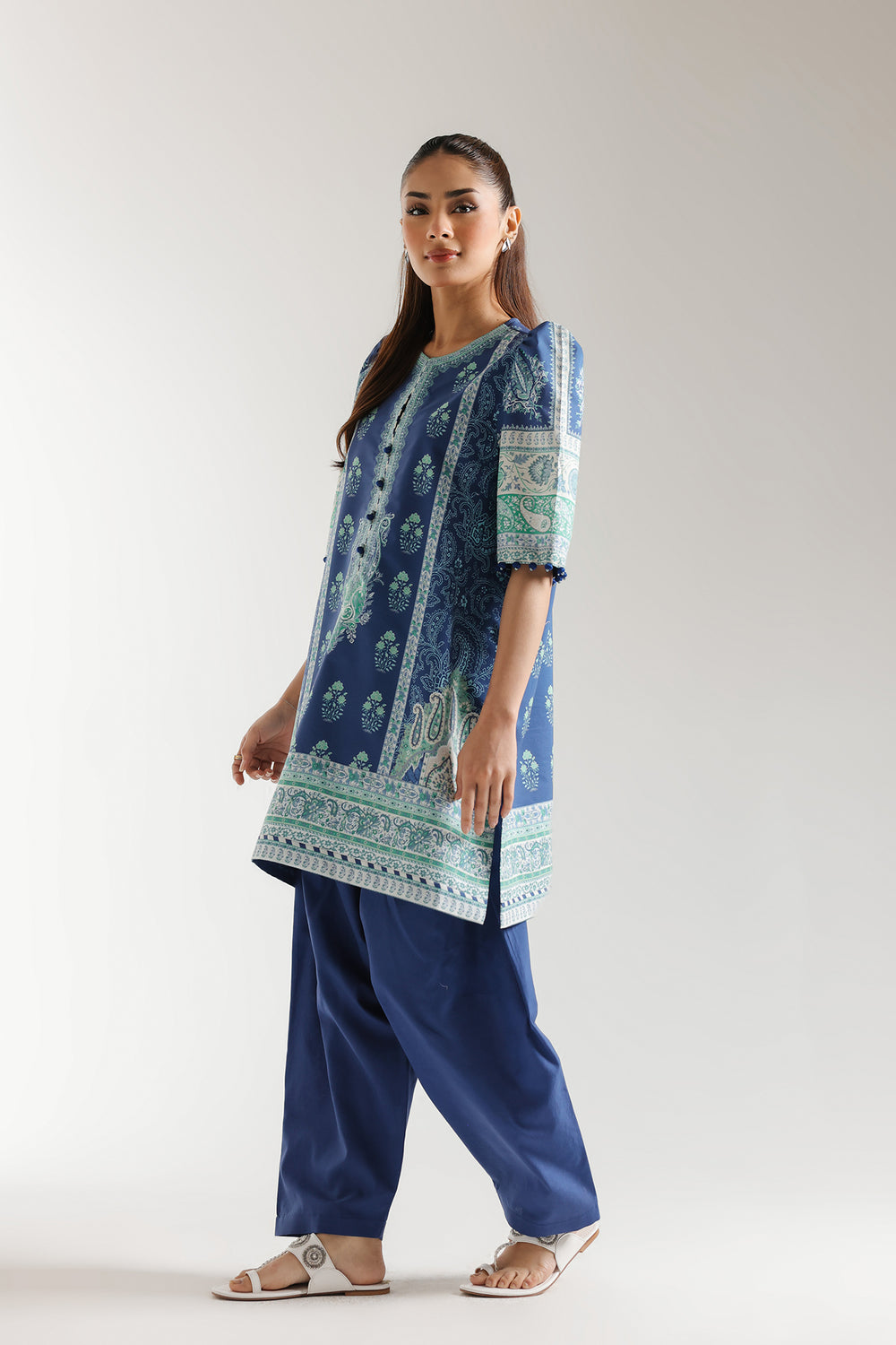 Ethnic | Spring Summer 25 | ES-03 L Blue Lawn
