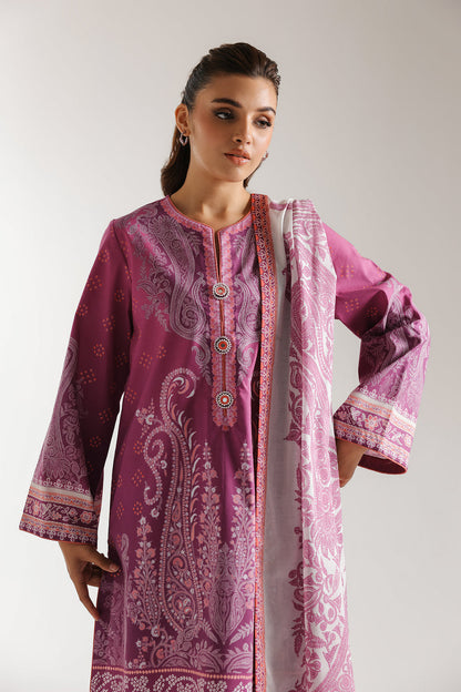 Ethnic | Spring Summer 25 | ES-11 M Magenta Lawn