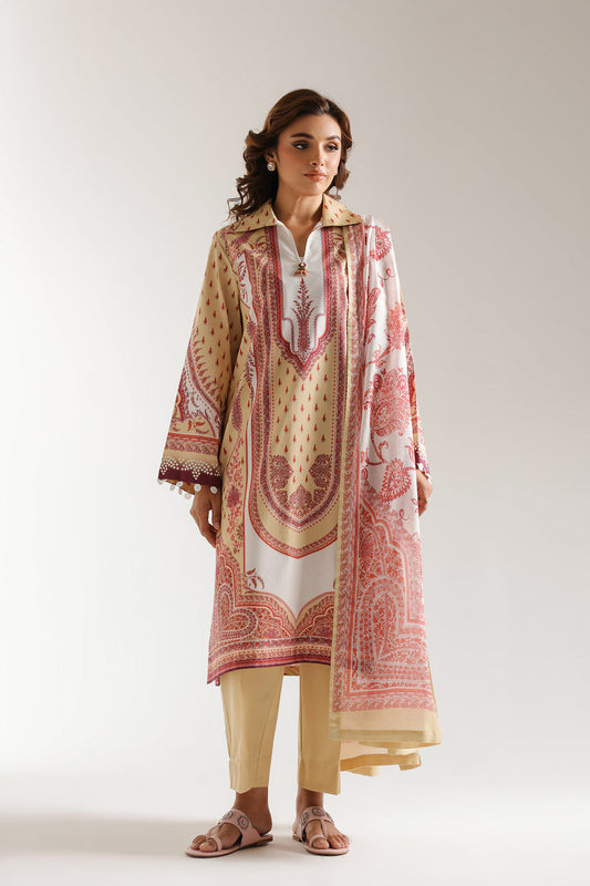 Ethnic | Spring Summer 25 | ES-05 XS Beige Lawn