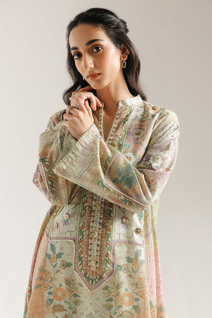 Ethnic | Rozana Collection 25 | Embroidered Dress 14A - Pakistani Designer Dress - by Ethnic - Type : Ladies Clothes - 100% Original at Saira Sultan