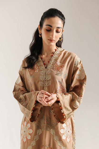 Ethnic | Rozana Collection 25 | Embroidered Dress 12A - Pakistani Designer Dress - by Ethnic - Type : Ladies Clothes - 100% Original at Saira Sultan