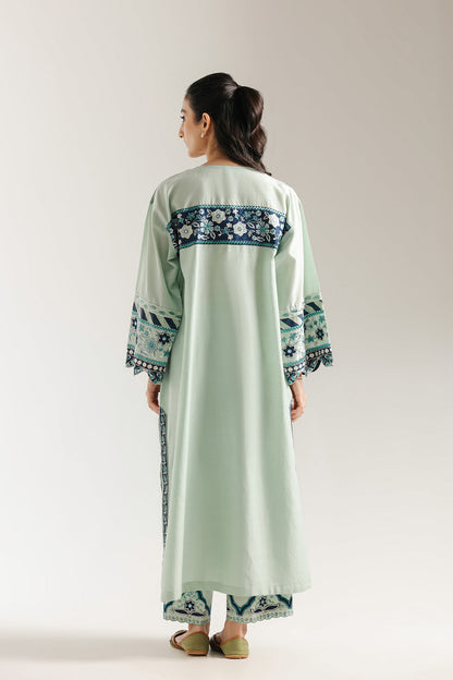 Ethnic | Rozana Collection 25 | Embroidered Dress 24A - Pakistani Designer Dress - by Ethnic - Type : Ladies Clothes - 100% Original at Saira Sultan