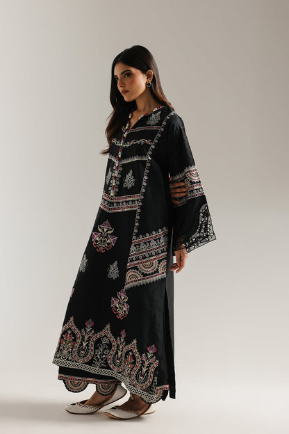 Ethnic | Rozana Collection 25 | Embroidered Dress 18A - Pakistani Designer Dress - by Ethnic - Type : Ladies Clothes - 100% Original at Saira Sultan