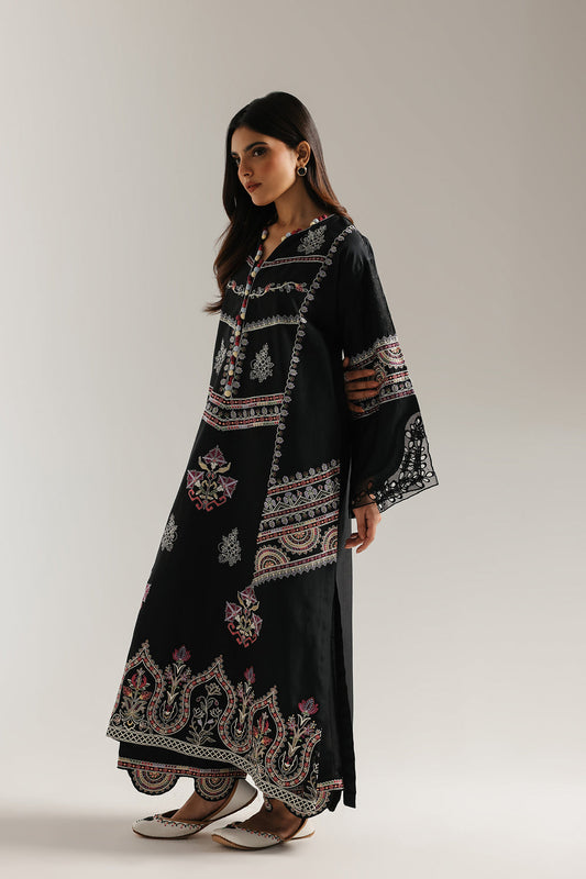 Ethnic | Rozana Collection 25 | Embroidered Dress 18A - Pakistani Designer Dress - by Ethnic - Type : Ladies Clothes - 100% Original at Saira Sultan