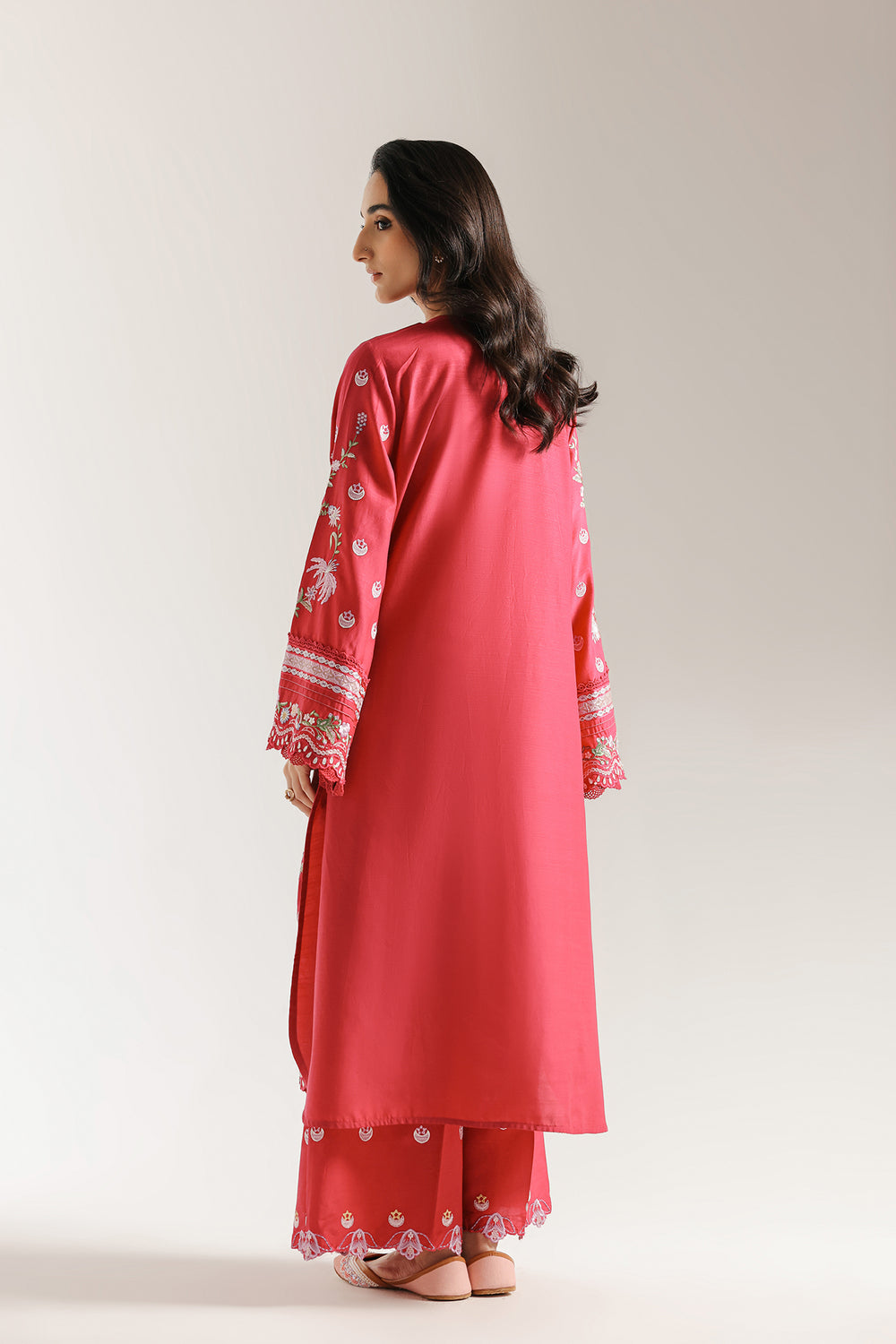 Ethnic | Rozana Collection 25 | Embroidered Dress 08A - Pakistani Designer Dress - by Ethnic - Type : Ladies Clothes - 100% Original at Saira Sultan