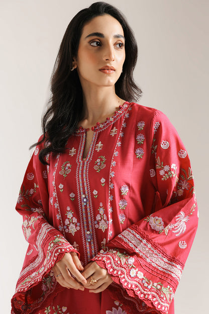 Ethnic | Rozana Collection 25 | Embroidered Dress 08A - Pakistani Designer Dress - by Ethnic - Type : Ladies Clothes - 100% Original at Saira Sultan