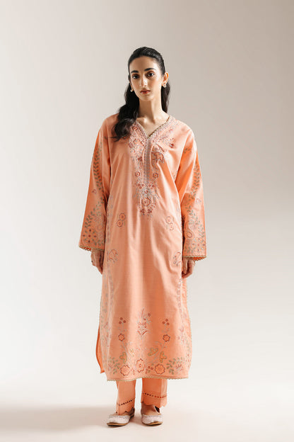 Ethnic | Rozana Collection 25 | Embroidered Dress 06A - Pakistani Designer Dress - by Ethnic - Type : Ladies Clothes - 100% Original at Saira Sultan