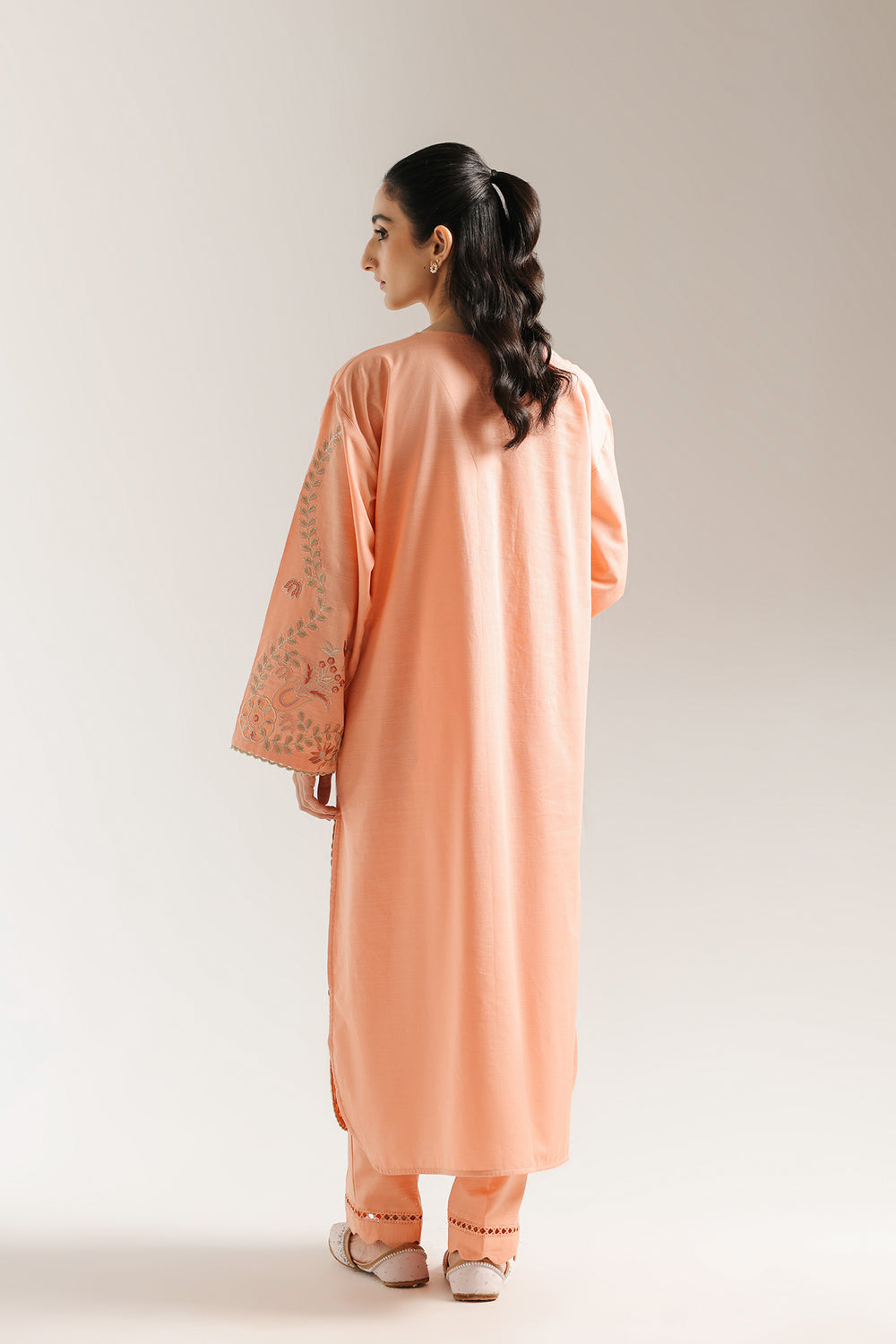 Ethnic | Rozana Collection 25 | Embroidered Dress 06A - Pakistani Designer Dress - by Ethnic - Type : Ladies Clothes - 100% Original at Saira Sultan