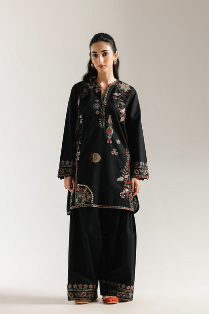 Ethnic | Rozana Collection 25 | Embroidered Dress 07A - Pakistani Designer Dress - by Ethnic - Type : Ladies Clothes - 100% Original at Saira Sultan
