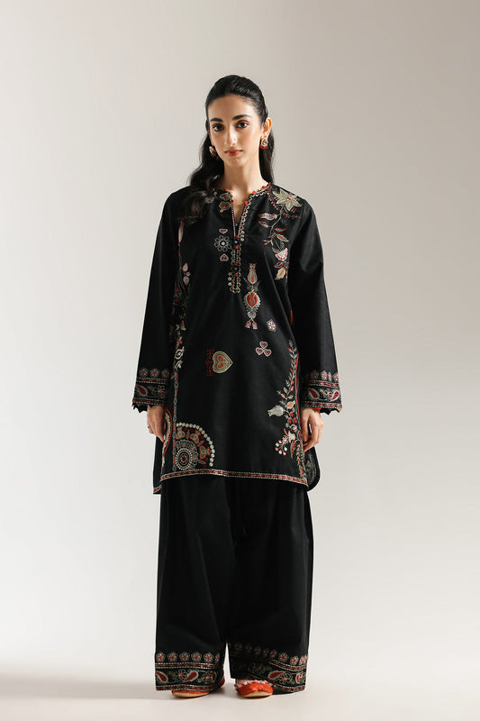 Ethnic | Rozana Collection 25 | Embroidered Dress 07A - Pakistani Designer Dress - by Ethnic - Type : Ladies Clothes - 100% Original at Saira Sultan