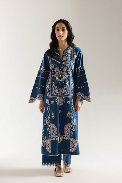 Ethnic | Rozana Collection 25 | Embroidered Dress 04A - Pakistani Designer Dress - by Ethnic - Type : Ladies Clothes - 100% Original at Saira Sultan