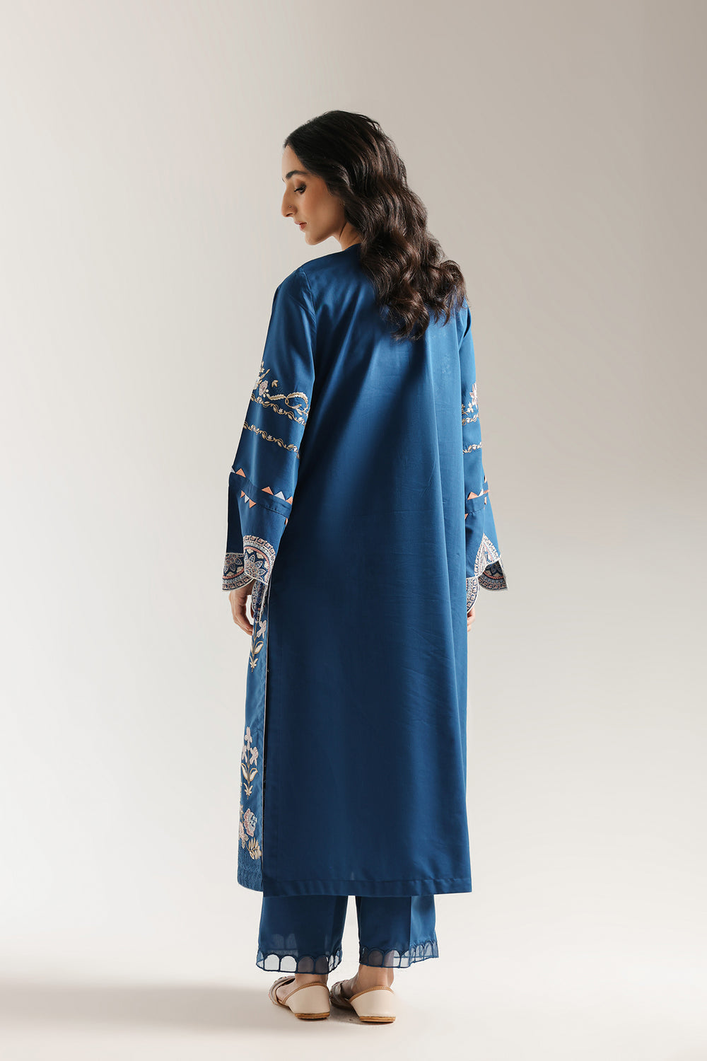 Ethnic | Rozana Collection 25 | Embroidered Dress 04A - Pakistani Designer Dress - by Ethnic - Type : Ladies Clothes - 100% Original at Saira Sultan