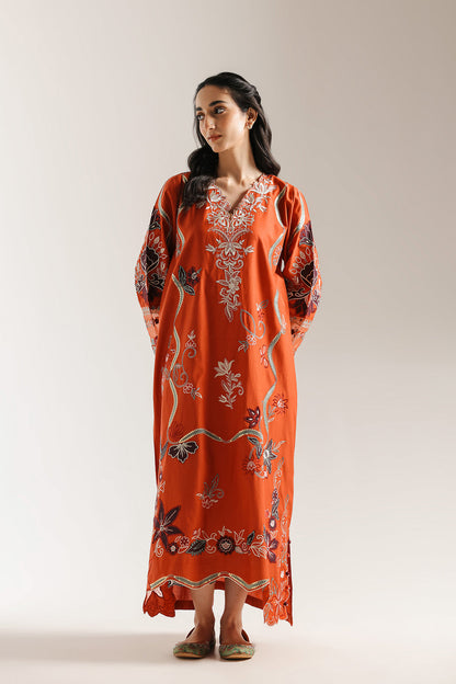 Ethnic | Rozana Collection 25 | Embroidered Dress 01A - Pakistani Designer Dress - by Ethnic - Type : Ladies Clothes - 100% Original at Saira Sultan