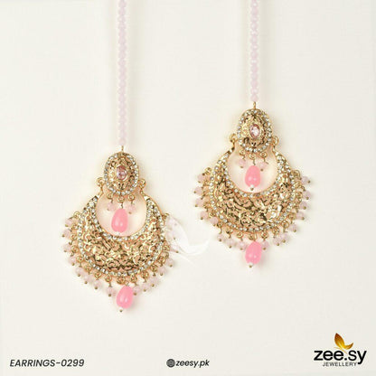 Earrings-0299 Pink