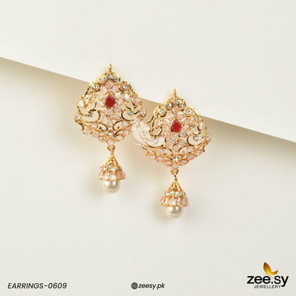 Earrings-0609 Red