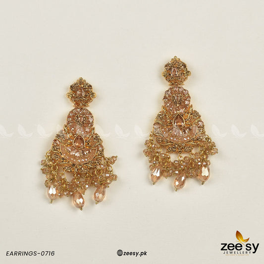 Earrings-0716 Champagne
