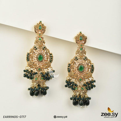 Earrings-0717 Green