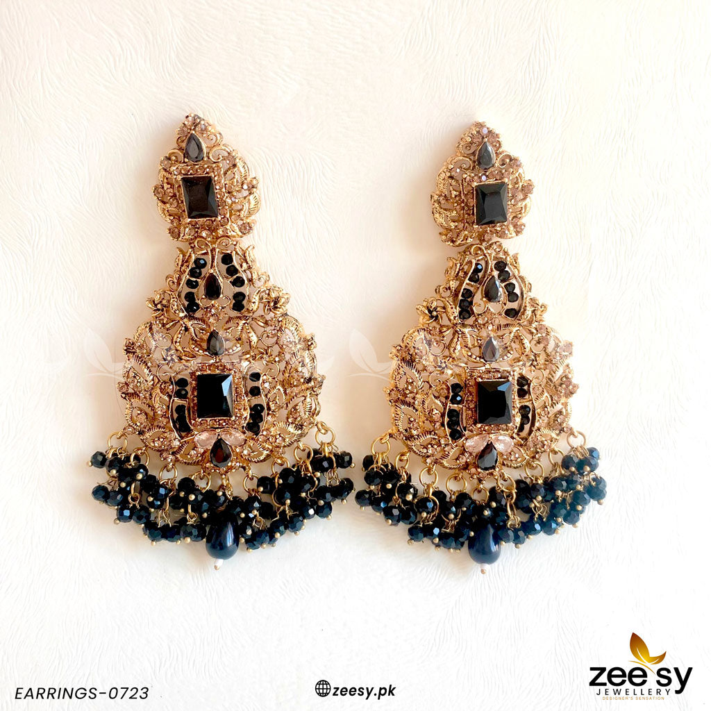 Earrings-0723 Black