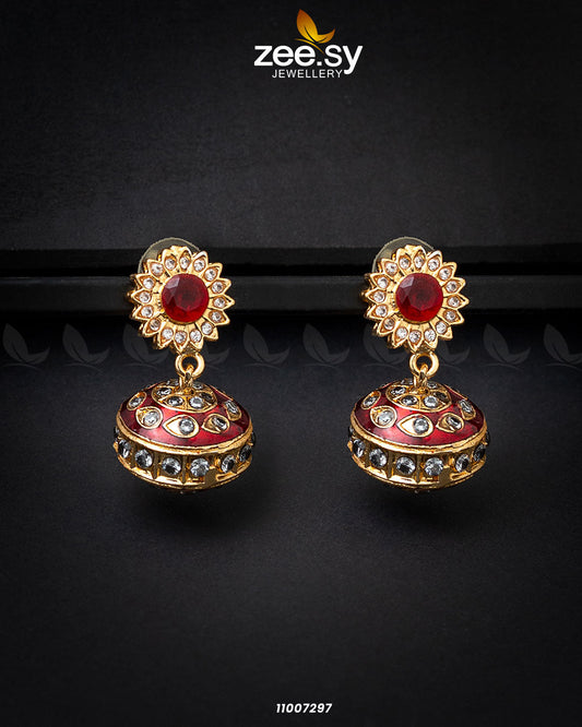 Earrings-0737 Red