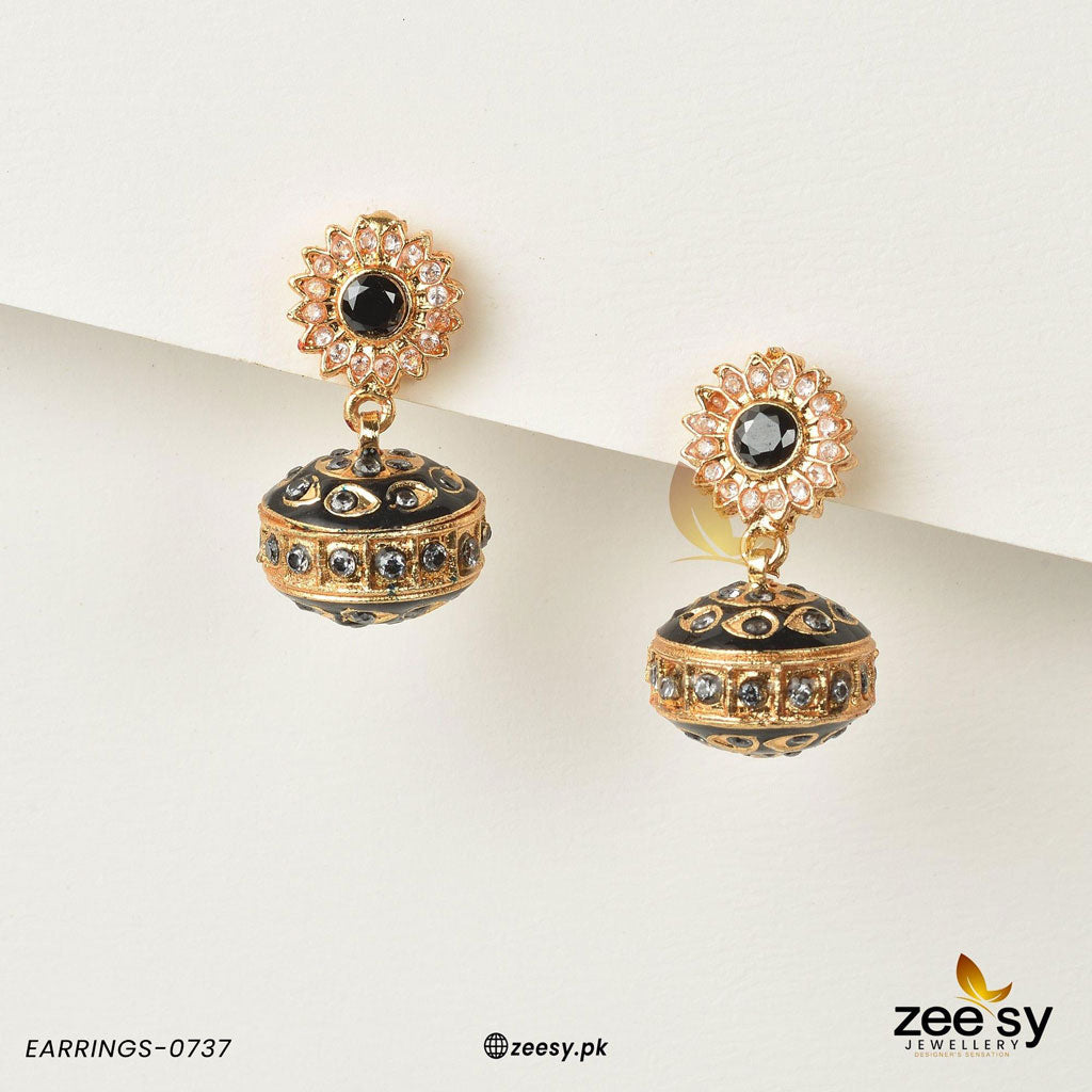 Earrings-0737 Black