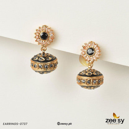 Earrings-0737 Black