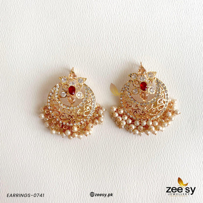 Earrings-0741 Red