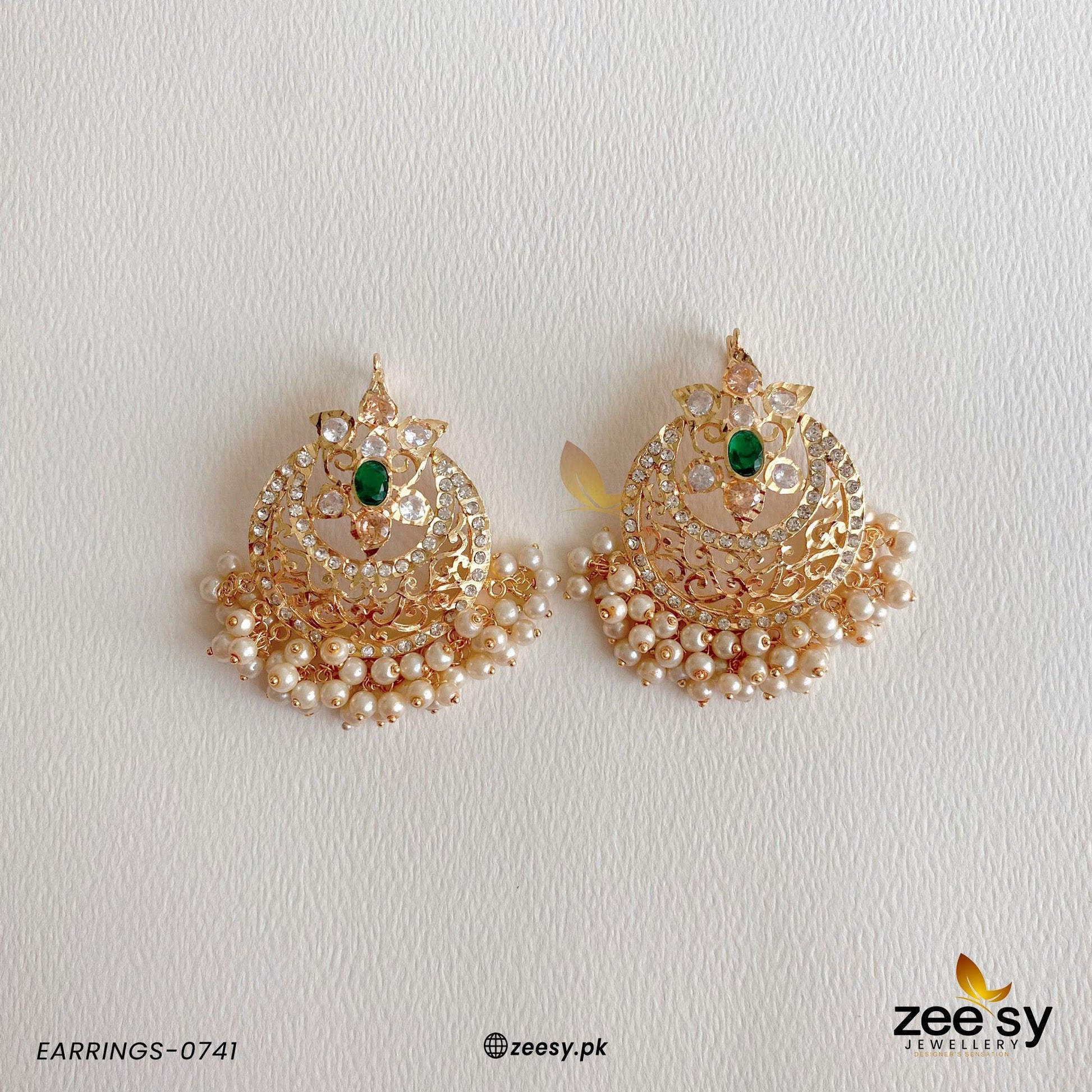 Earrings-0741 Green