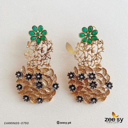Earrings-0750 Green