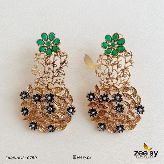 Earrings-0750 Green