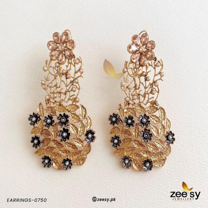 Earrings-0750 Champagne