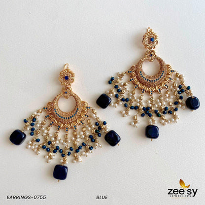 Earrings-0755 Blue