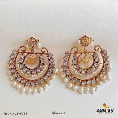 Earrings-0762 White