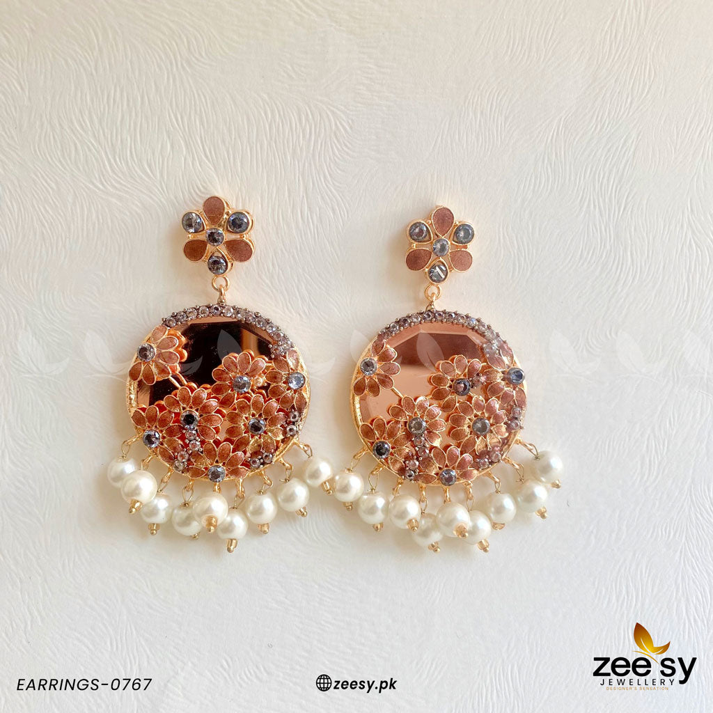 Earrings-0767 Champagne
