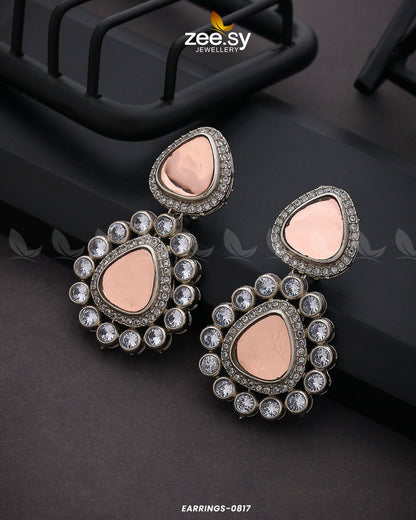 Earrings-0817 Champagne