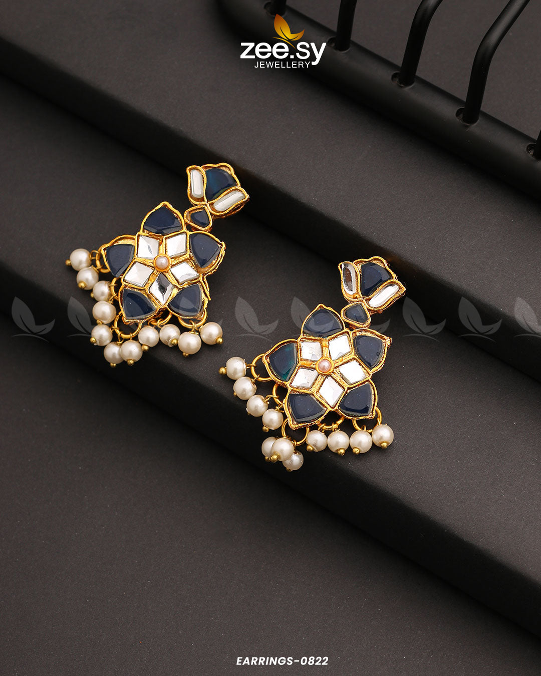 Earrings-0822 Blue