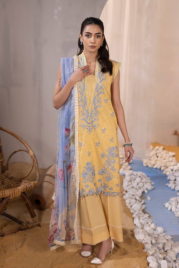 Ellena | Luxury Embroidered Collection| P-02 - Pakistani Designer Dress - by Ellena | Type: Luxury - 100% Original at Saira Sultan