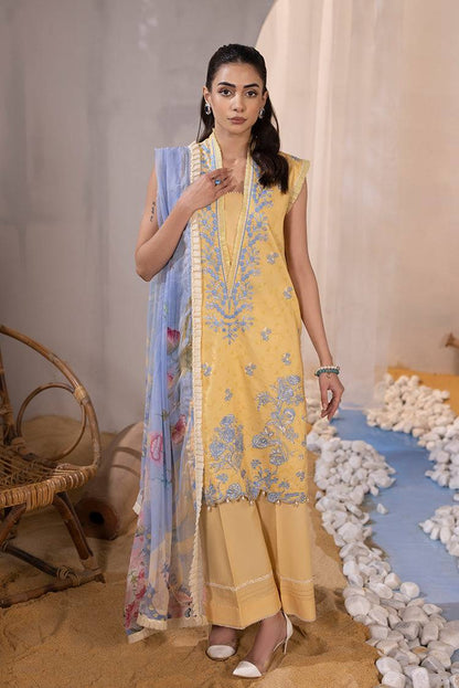 Ellena | Luxury Embroidered Collection| P-02 - Pakistani Designer Dress - by Ellena | Type: Luxury - 100% Original at Saira Sultan