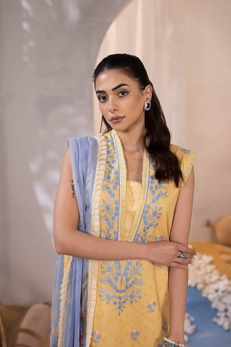 Ellena | Luxury Embroidered Collection| P-02 - Pakistani Designer Dress - by Ellena | Type: Luxury - 100% Original at Saira Sultan
