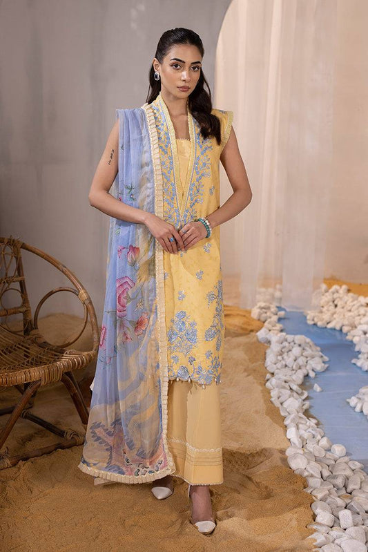Ellena | Luxury Embroidered Collection| P-02 - Pakistani Designer Dress - by Ellena | Type: Luxury - 100% Original at Saira Sultan