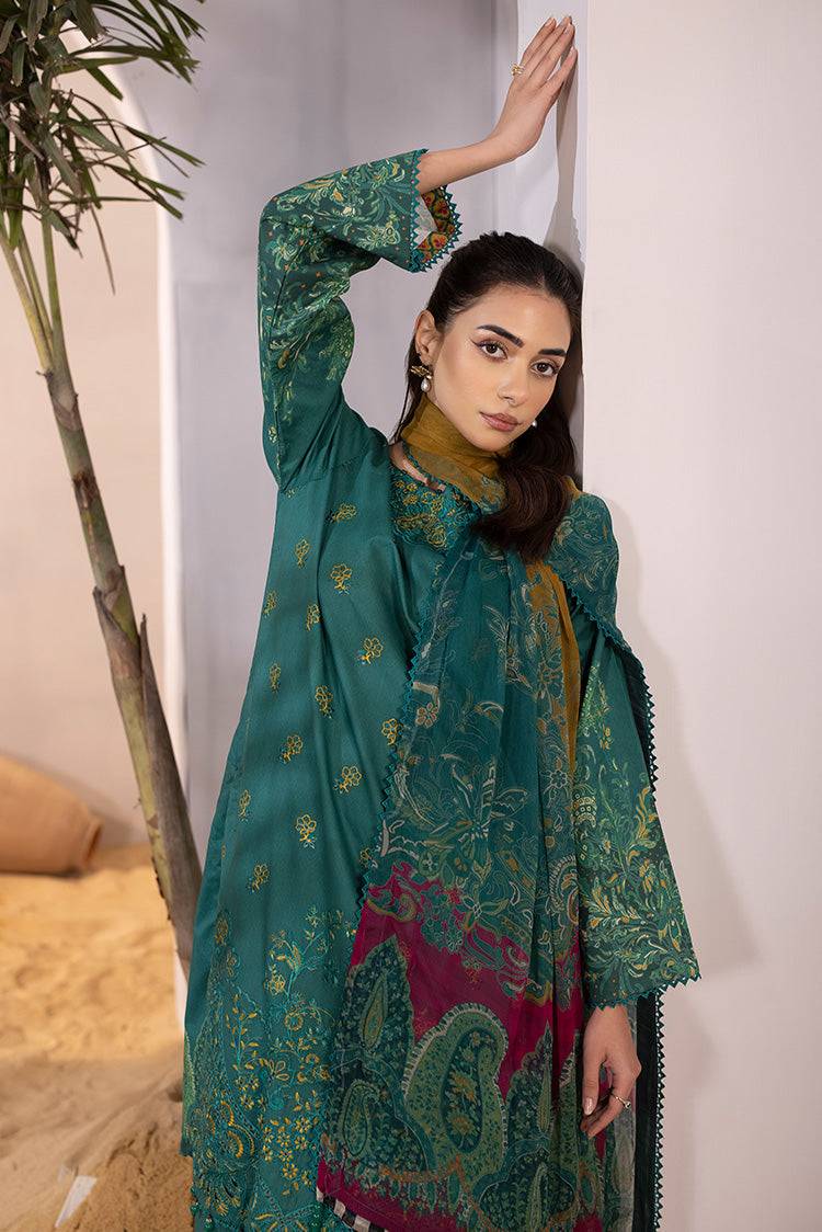Ellena | Luxury Embroidered Collection| P-05 - Pakistani Designer Dress - by Ellena | Type: Luxury - 100% Original at Saira Sultan